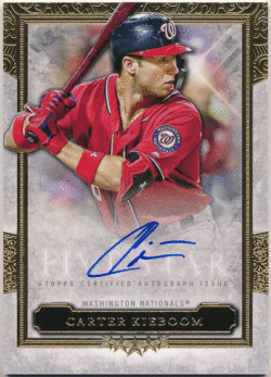Carter Kieboom MLB 2020 Topps Five Star Signature Auto