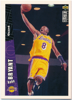 Kobe Bryant NBA 1996-97 Upper Deck Collector's Choice RC #267 Rookie Card