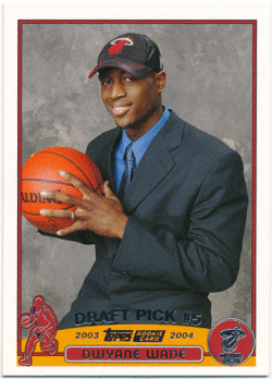 Dwyane Wade NBA 2003-04 Topps RC #225 Rookie Card