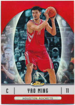 Yao Ming NBA 2006-07 Topps Finest Refractor