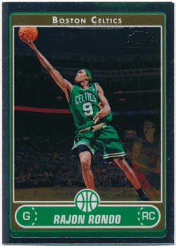 Rajon Rondo NBA 2006-07 Topps Chrome RC #201 Rookie Card