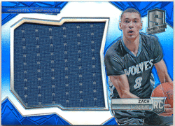 Zach LaVine NBA 2014-15 Panini Spectra RC Prizm Jumbo Jersey 32/49