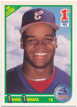 Frank Thomas MLB 1990 Score RC #663 Rookie Card