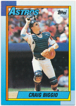 Craig Biggio MLB 1990 Topps #157
