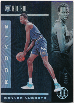 Bol Bol NBA 2019-20 Panini Illusions RC Rookie Black Parallel 46/49