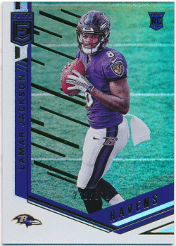 Lamar Jackson NFL 2018 Panini Donruss Elite RC 232/699 Rookie Card
