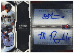 Deven Marrero / Matt Reynolds MLB 2011 Bowman Sterling USA Dual Auto 170/299