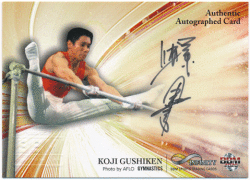 具志堅幸司 BBM 2020 Infinity インフィニティ 直筆サインカード 29/90 金メダリスト Auto Koji Gushiken
