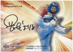 岡本依子 BBM 2020 Infinity インフィニティ 直筆サインカード 82/90 Auto Yoriko Okamoto