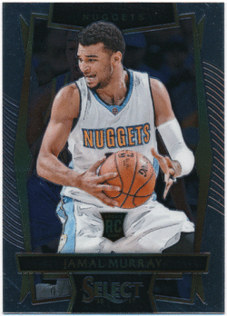 Jamal Murray NBA 2016-17 Panini Select RC #4 Rookie Card
