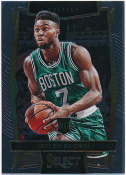 Jaylen Brown NBA 2016-17 Panini Select RC #33 Rookie Card