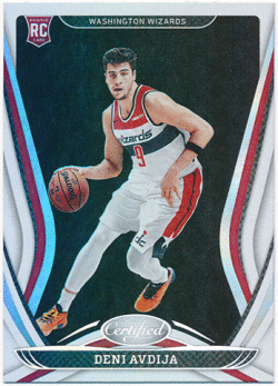 Deni Avdija NBA 2020-21 Panini Certified RC #192 Rookie Card
