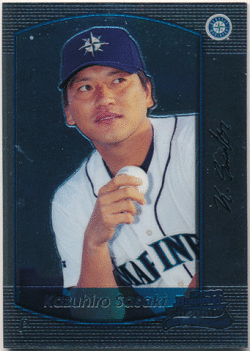佐々木主浩 MLB 2000 Bowman Chrome RC #58 Rookie Card Kazuhiro Sasaki