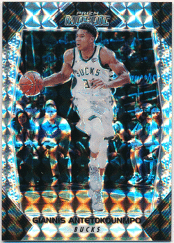 Giannis Antetokounmpo NBA 2017-18 Panini Prizm Mosaic Silver Prizm