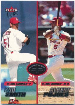 Albert Pujols MLB 2001 Fleer Ultra RC #277 Rookie Card 1041/1499