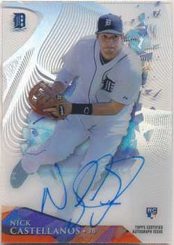 Nick Castellanos MLB 2014 Topps High Tek Signature Auto