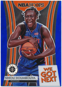 Sekou Doumbouya NBA 2019-20 Panini Hoops Premium Stock We Got Next Blue Prizm