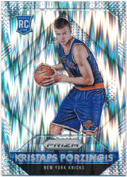 Kristaps Porzingis NBA 2015-16 Panini Prizm RC Flash Prizm