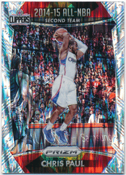 Chris Paul NBA 2015-16 Panini Prizm 2014-15 All-NBA Flash Prizm
