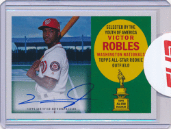 Victor Robles MLB 2020 Topps Archives 1960 Topps Rookie All-Stars Autograph 96/99