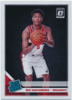 八村塁 NBA 2019-20 Panini Donruss Optic RC #188 Rated Rookie Card Rui Hachimura