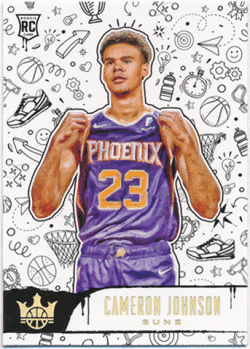 Cameron Johnson NBA 2019-20 Panini Court Kings RC Level 3 #144 Rookie Card
