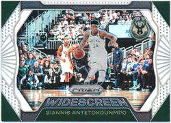Giannis Antetokounmpo NBA 2019-20 Panini Prizm Widescreen Silver Prizm