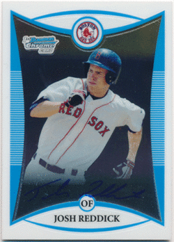 Josh Reddick MLB 2008 Bowman Chrome 1st Bowman Signature Auto
