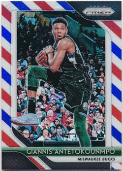 Giannis Antetokounmpo NBA 2018-19 Panini Prizm Red White Blue Prizm