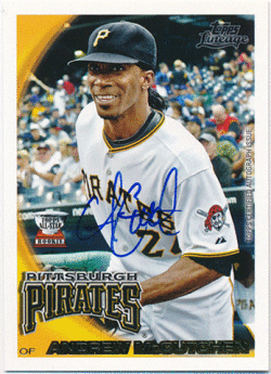Andrew McCutchen MLB 2010 Topps Lineage Signature Auto