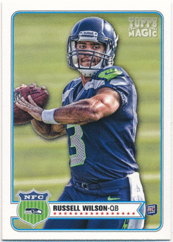 Russell Wilson NFL 2012 Topps Magic RC #181 Rookie Card