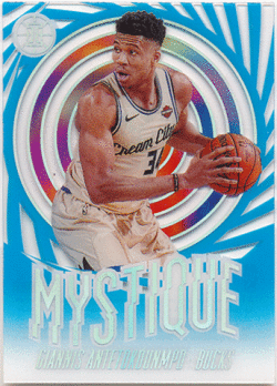 Giannis Antetokounmpo NBA 2019-20 Panini Illusions Sapphire Mystique
