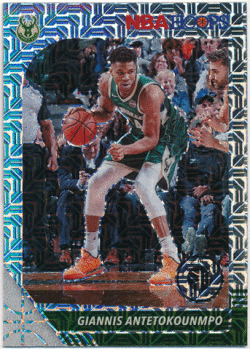 Giannis Antetokounmpo NBA 2019-20 Panini Hoops Premium Stock Mojo Prizm