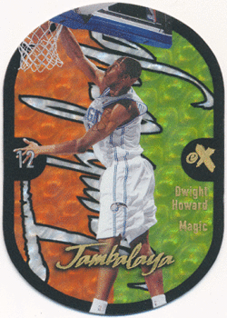 Dwight Howard NBA 2006-07 Fleer EX Jambalaya E-X