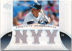 Don Mattingly MLB 2006 Upper Deck Exquisite Collection Memorabilia Jersey 13/15