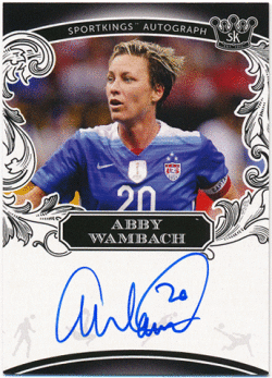 Abby Wambach 2018 Sportkings Volume 1 Autograph Signature ワンバック