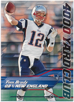 Tom Brady NFL 2014 Topps 4000 Yard Club