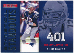 Tom Brady NFL 2013 Panini Rookies & Stars Statistical Standouts
