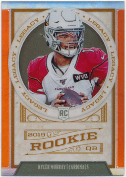 Kyler Murray NFL 2019 Panini Chronicles Legacy Update RC Rookie Orange Prizm 73/75