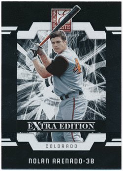 Nolan Arenado 2009 Panini Donruss Elite Extra Edition RC #6 Rookie Card