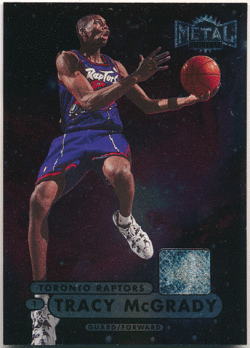 Tracy McGrady NBA 1997-98 Metal Universe Championship RC #36 Rookie Card