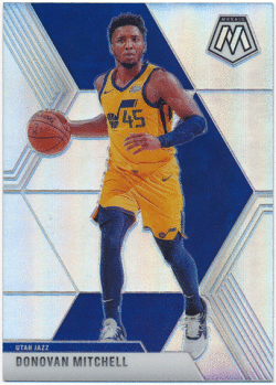 Donovan Mitchell NBA 2019-20 Panini Mosaic Silver Prizm