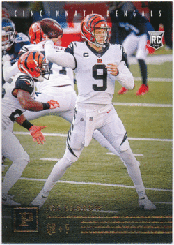 Joe Burrow NFL 2020 Panini Chronicles Panini RC PA-1 Rookie Card