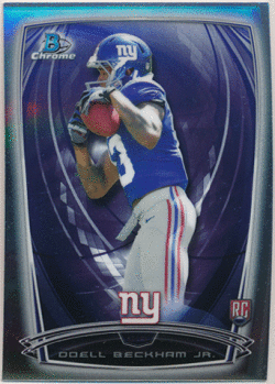 Odell Beckham Jr. NFL 2014 Bowman Chrome RC #190 Rookie Card
