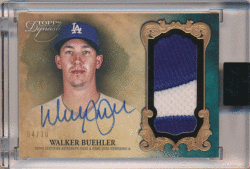 WALKER BUEHLER 2021 TOPPS auto