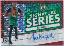 Tacko Fall NBA 2020-21 Panini Donruss Optic Choice Signature Series Prizm Auto