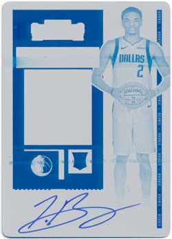 Tyler Bey NBA 2020-21 Panini Contenders RC Rookie Ticket Printing Plate Signature Auto 1/1 1of1