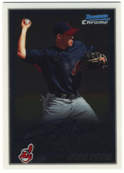 Jason Kipnis MLB 2010 Bowman Chrome Prospect Auto