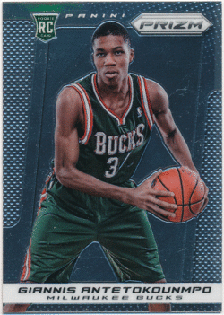 Giannis Antetokounmpo NBA 13-14 Panini Prizm RC #290 Rookie Card