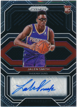 Jalen Smith NBA 2020-21 Panini Prizm RC Rookie Penmanship Signature Auto